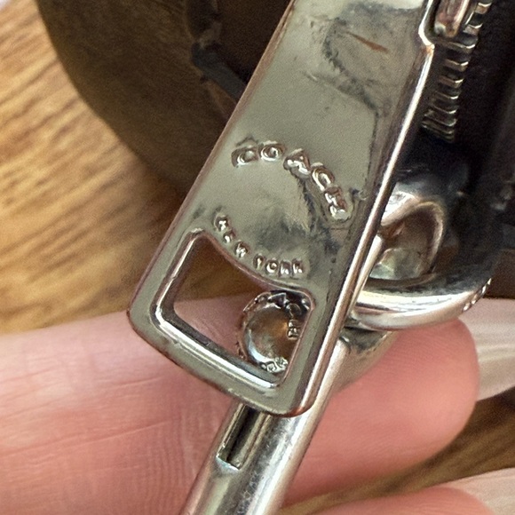 Coach Black/Charcoal Signature Mini Satchel - Picture 6 of 9